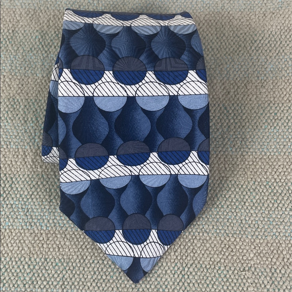 Vintage Mark Mathieu Collection Extra Long Silk Tie